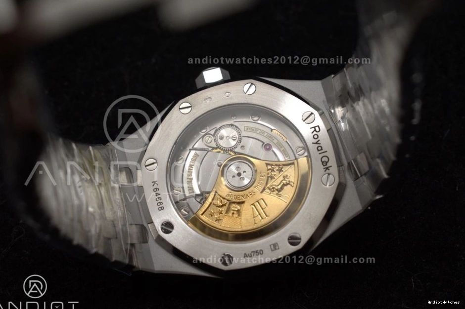 37mm Grey SS on Textured 15454 SS APSF Frosted Oak Edition Super 1:1 Bracelet SA3120 Dial Royal Best Clone Lightweight 1031 0429